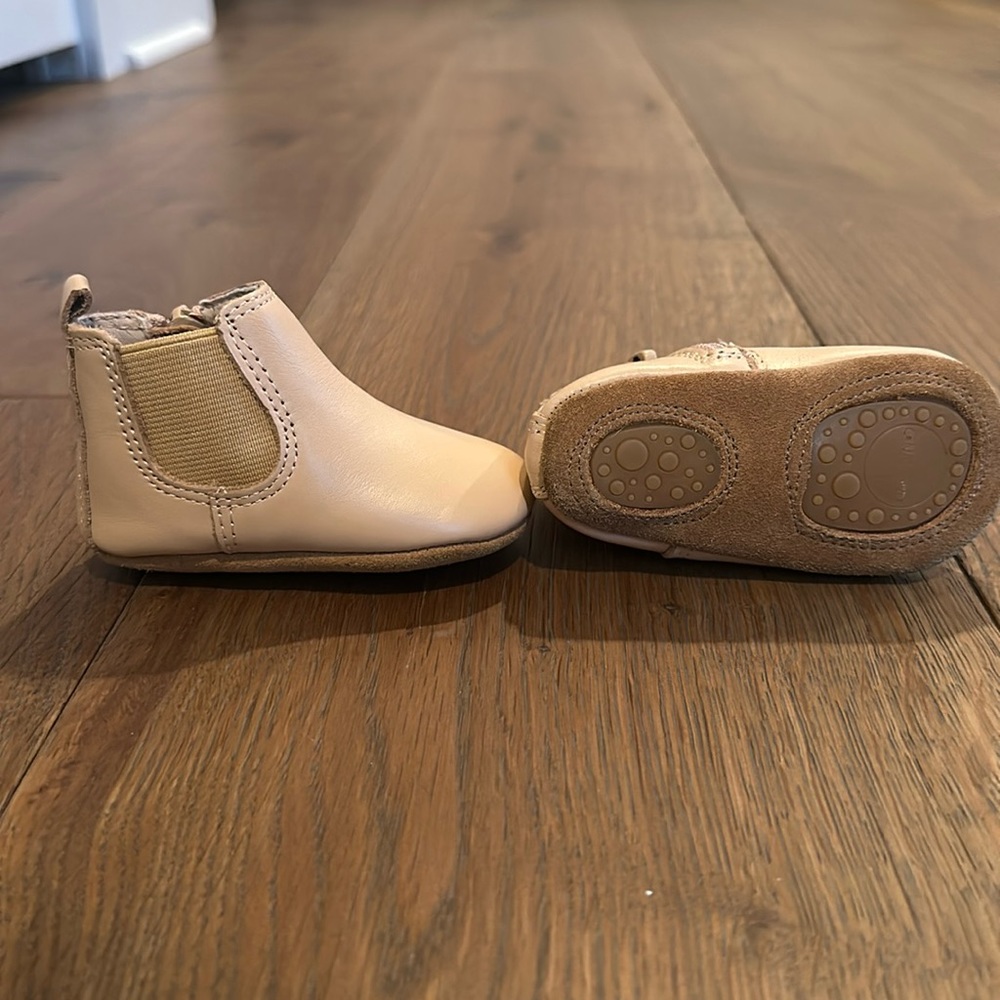 Baby Chelsea Boots (Tan Leather)